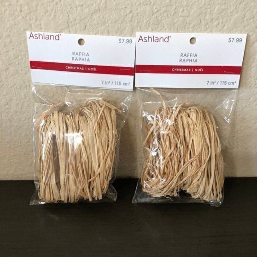 Ashland Beige Raffia Packages